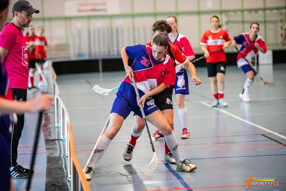 Action de jeu de l'équipe féminine